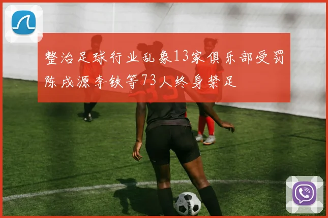 整治足球行业乱象13家俱乐部受罚陈戌源李铁等73人终身禁足